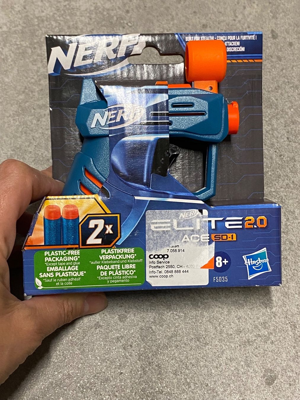 Nerf Giocattoli: Jeu mini pistolet Nerf elite neuf – Nuovo (secondo la descrizione) da Salvenach venduto da gwenwywar