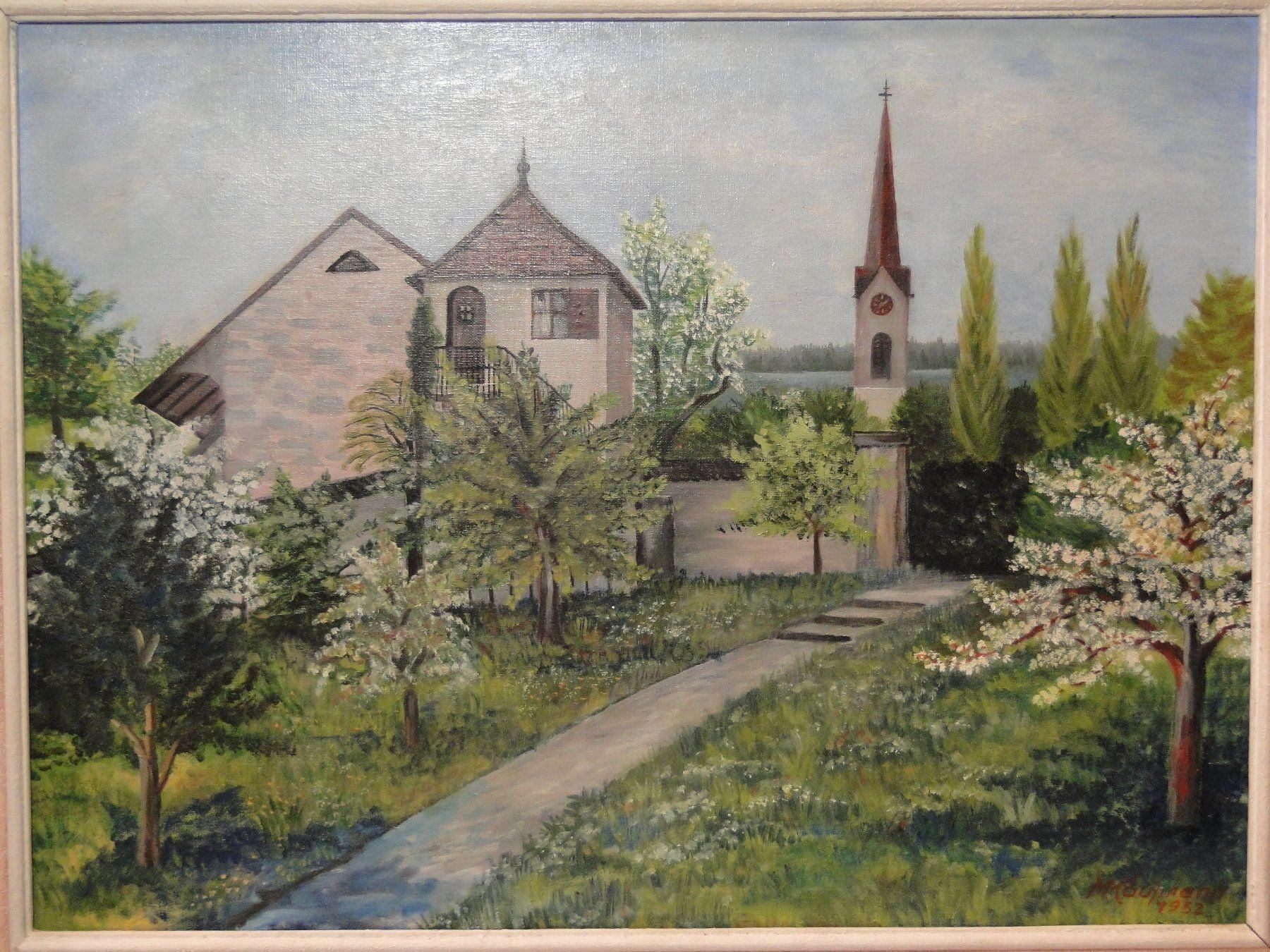 Gemälde: Bild M. Kaufmann 1952er – Gebraucht aus Emmenbrücke von Ulisse-22 1