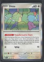 POKÉMON / Ditto / Mew 151 / Holo 🇺🇸