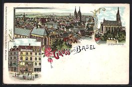 Litho Basel, St. Elisabethkirche, Julius