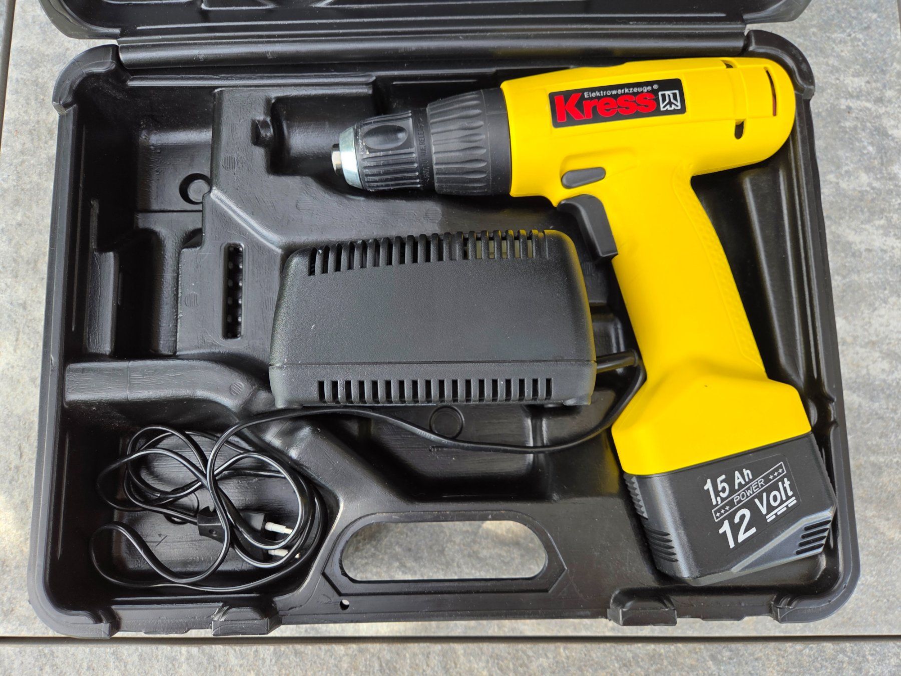 Tutti gli attrezzi: Visseuse/perceuse Kress 12V avec chargeur et mallette – Usato da Etoy venduto da cl_7th 1