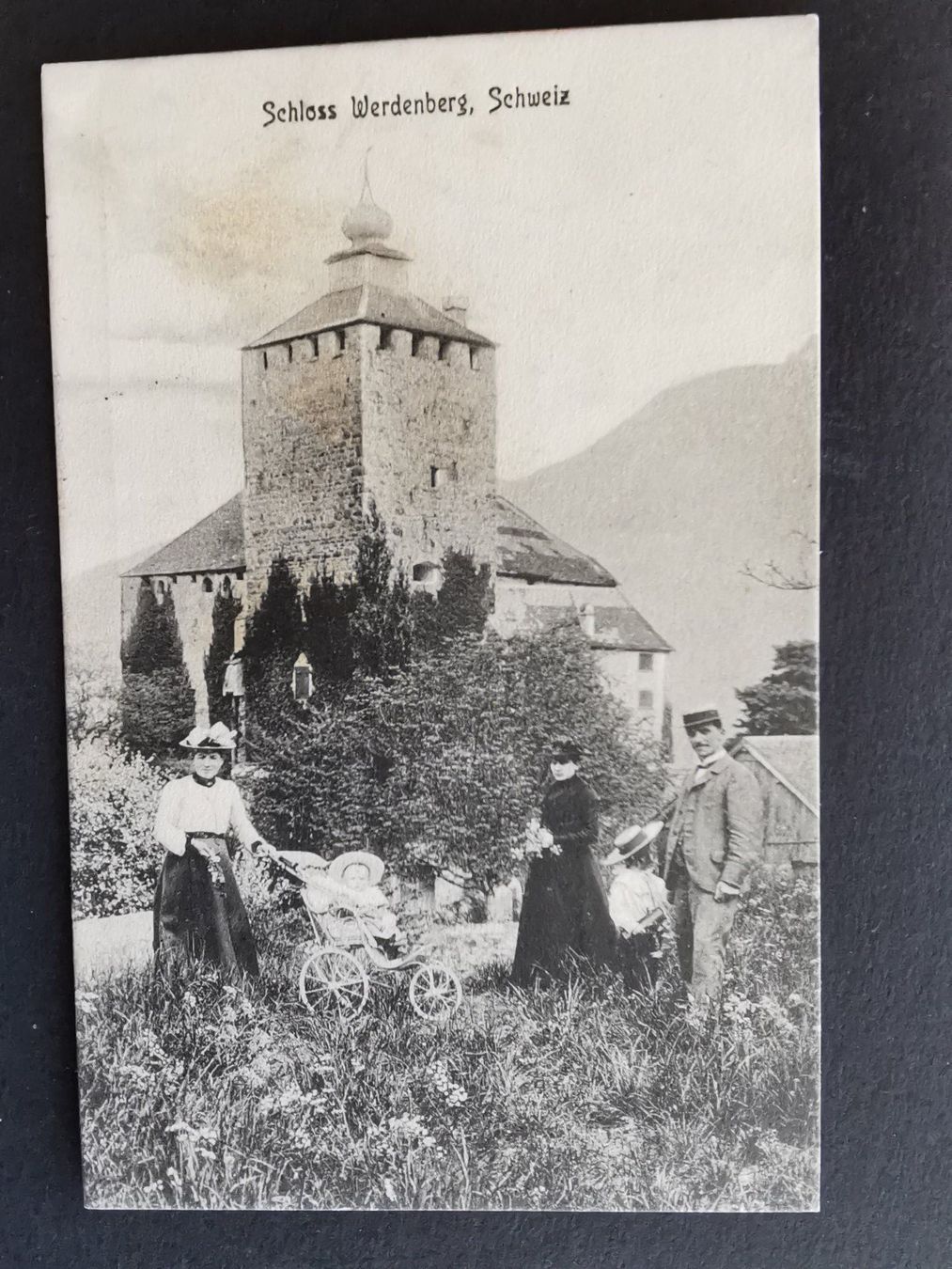 Ansichtskarten: Werdenberg   Schloss   Ansichtskarte  1907   animiert – Gebraucht aus Rheineck von kat_7gld