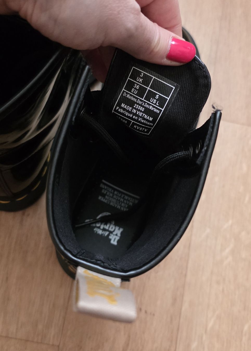 Dr. Martens Scarpe da donna: Dr. Martens Boots veganes Leder - Grösse 36 – Usato da Wetzikon ZH venduto da Emerald_22 3