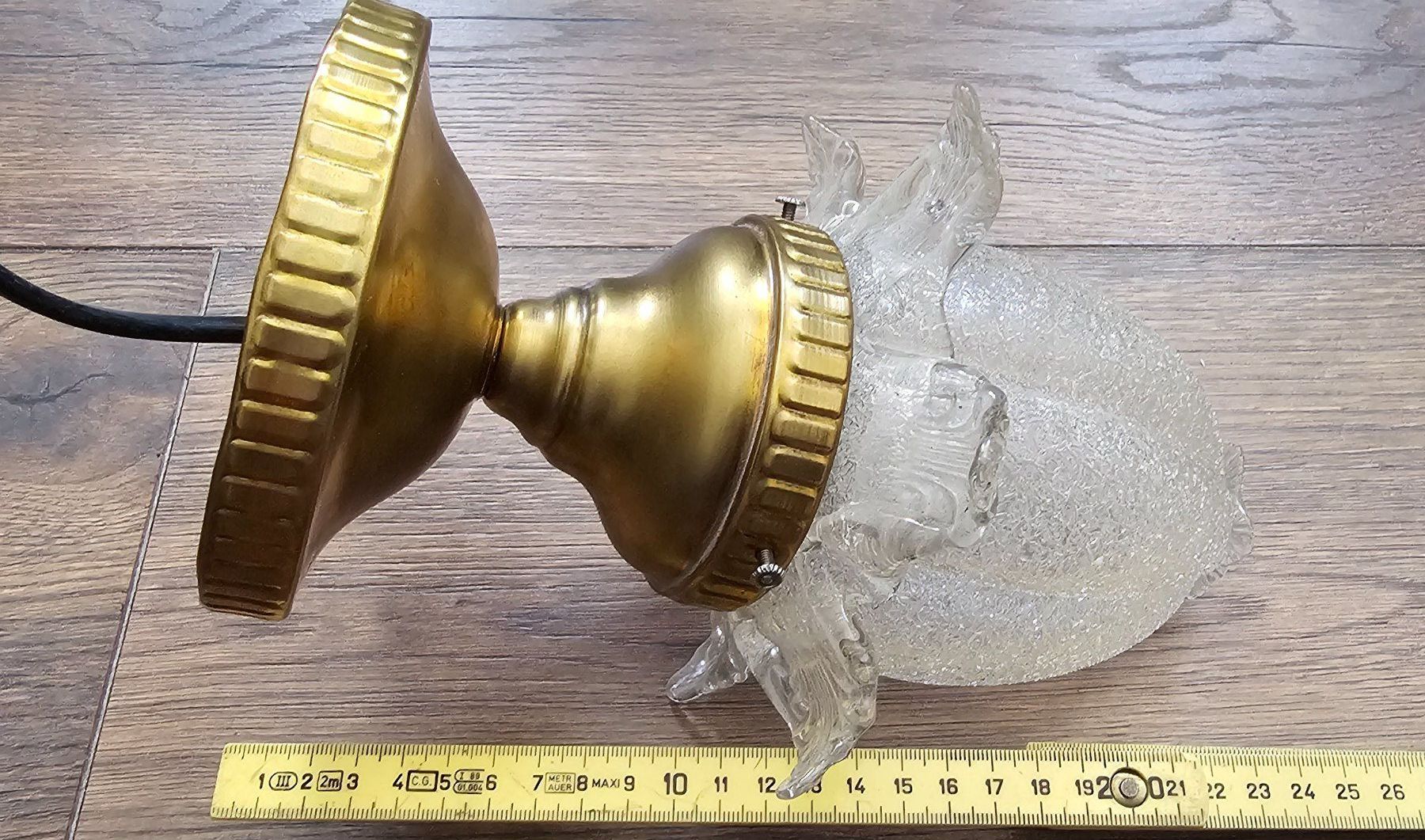 Kronleuchter & Deckenlampen: Lampe 1910 bis 1920 mit Eisglas – Gebraucht aus Kirchleerau von Hauselmann 4