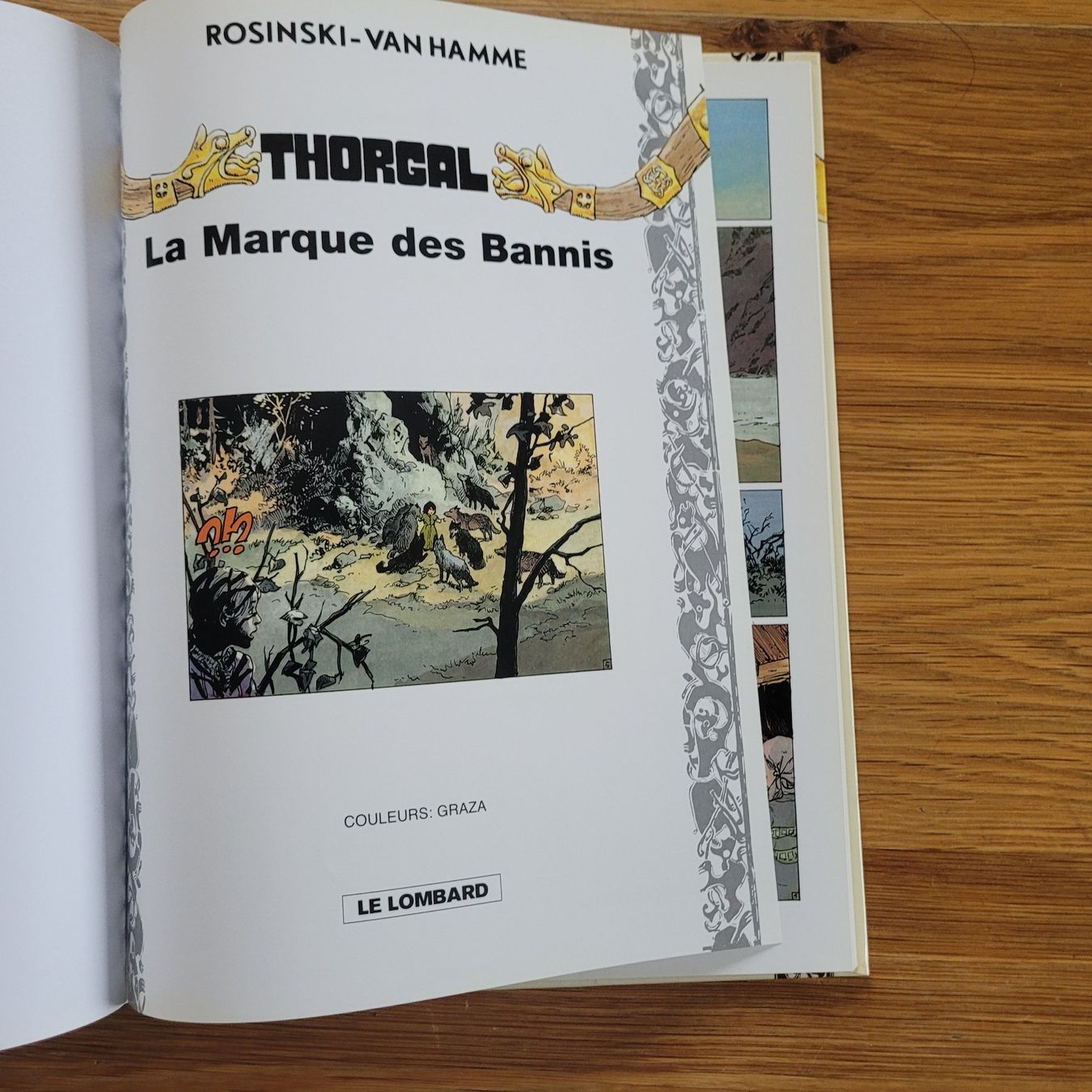 Comics: BD Thorgal 20. La Marque Des Bannis – Gebraucht aus Biel/Bienne von Destockweb 2