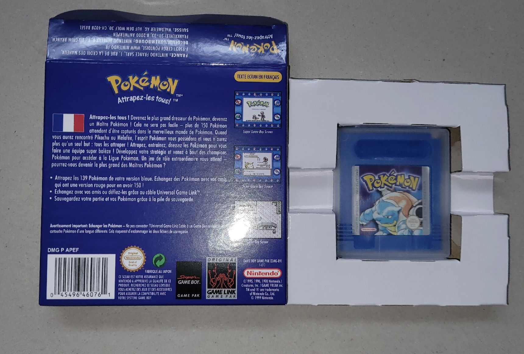 Pokémon Giochi: Pokémon Version Bleue sur Game Boy VF – Nuovo (secondo la descrizione) da Monthey venduto da tom_cp92 2