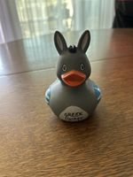 Badeente Esel Design Griechenland Motiv guter Zustand