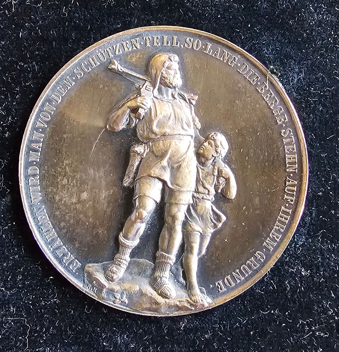 Tutti le monete: Wilhelm Tell 1895, Denkmal Enthüllung – Usato da Balsthal venduto da mil_js2d