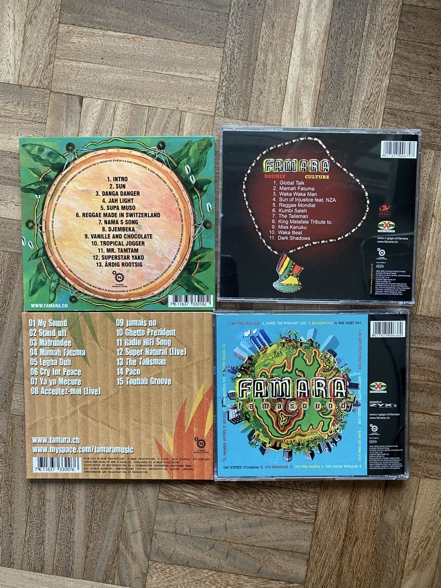 CDs: 4 CD‘s Famara  – Gebraucht aus Männedorf von Sandrina8 1