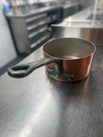 Schweres französisches Kupferpfannen-Set  7-teilig