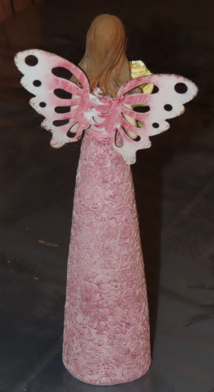 Statuette: Lot de 2 Fées ou Anges de printemps avec fleur – Usato da Troistorrents venduto da Marion70 1