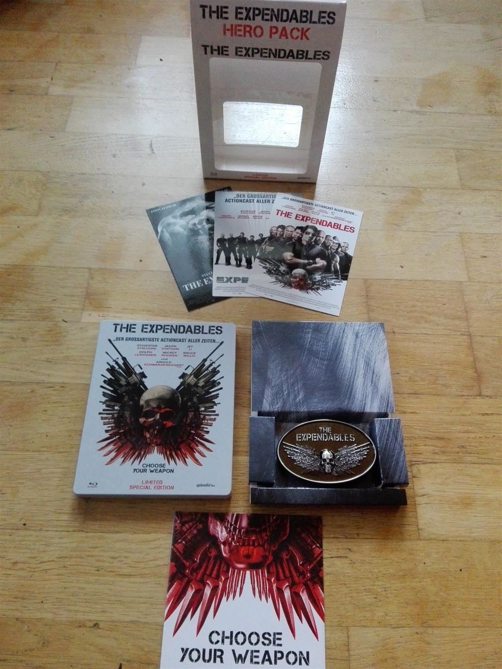 Tutti i DVDs: The Expendables (1-3) Limited-Editions  De & Eng   3'Blu-Ray – Usato da St.Galllen venduto da elkaphone 2