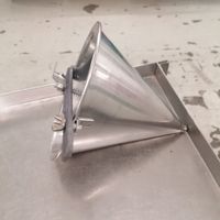 Metall Trichter Einfülltrichter Lebensmittel Industrie Neu
