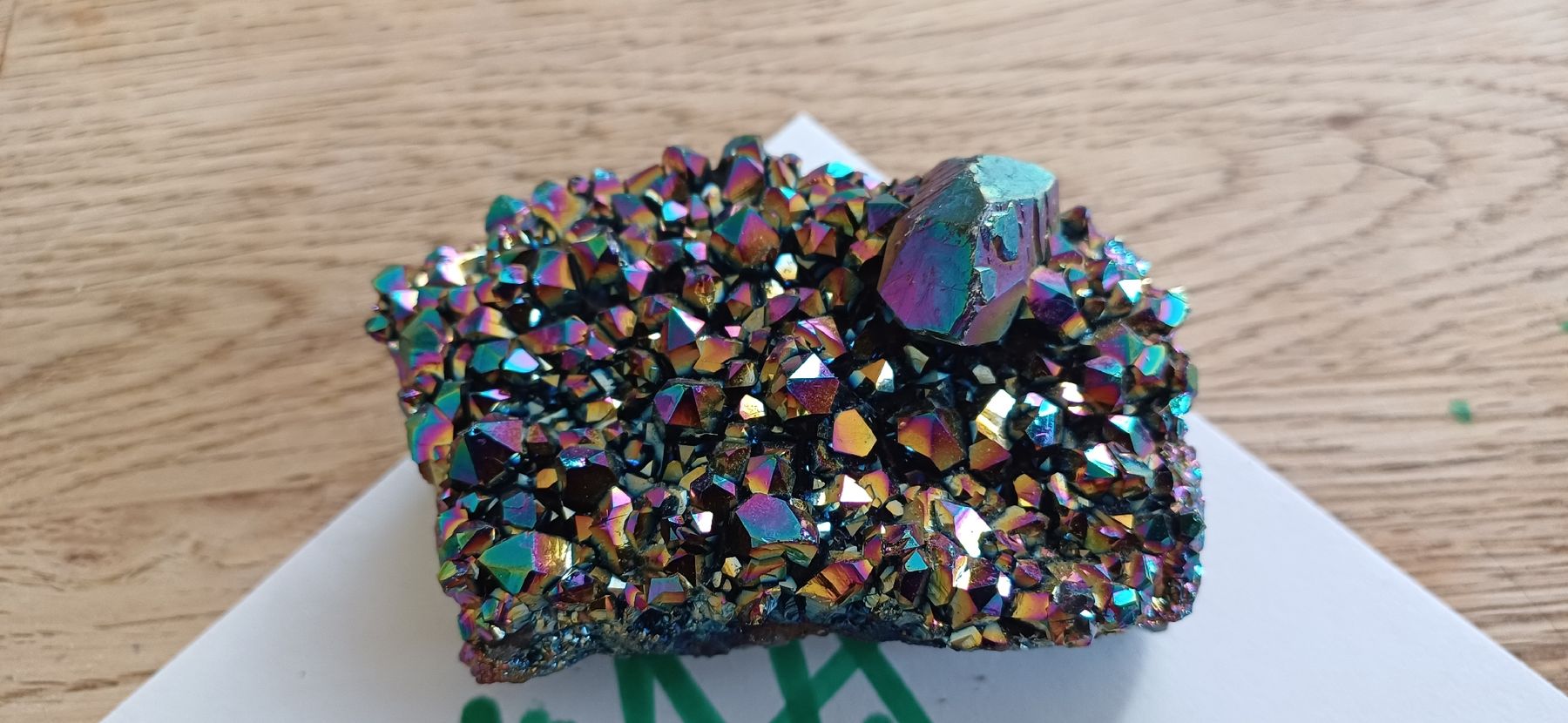 Pietre preziose: Aura Amenthist Cluster Regenbogen – Usato da Flawil venduto da Naphtali 1