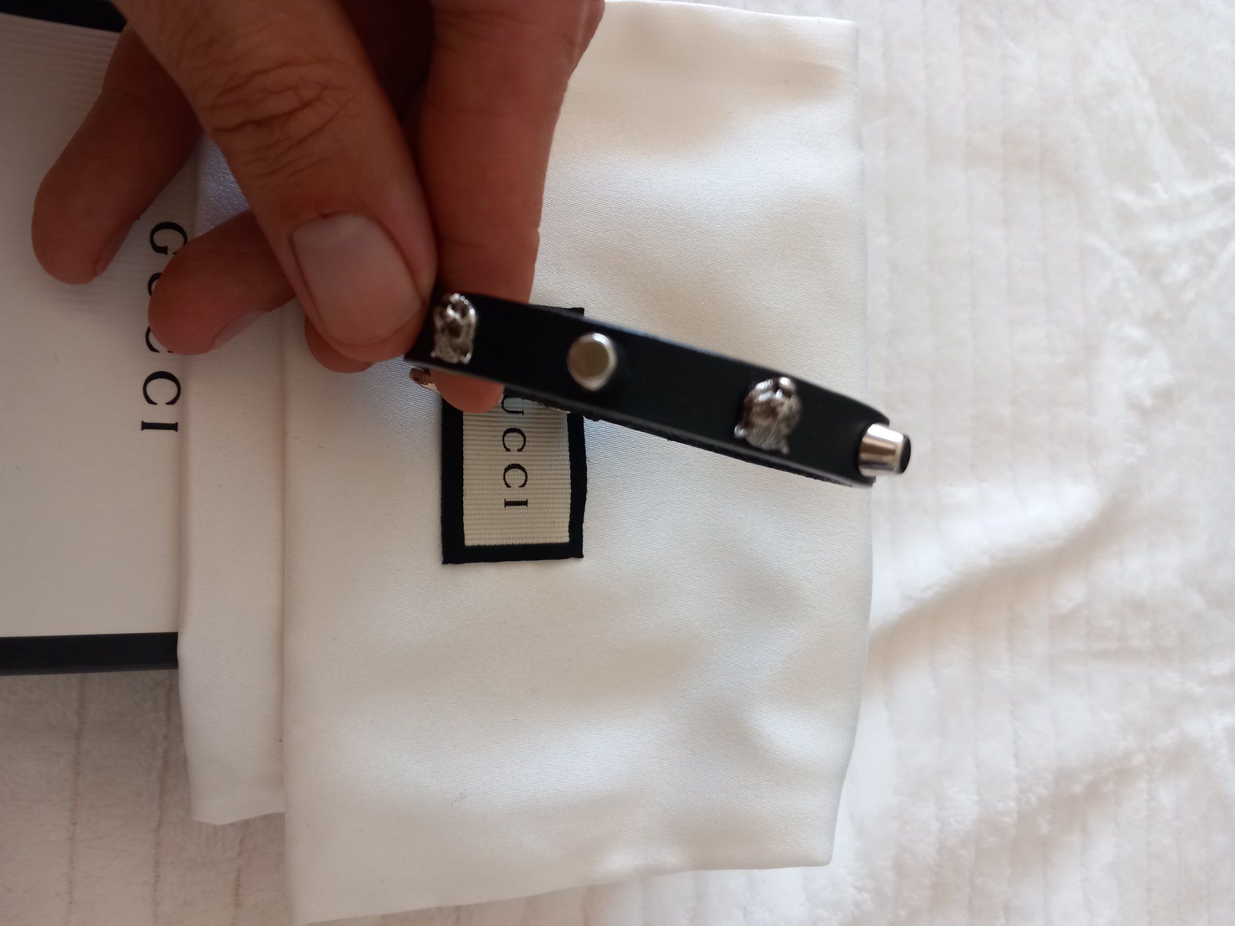 Gucci Bracciali & Braccialetti: Gucci bracelet cuir – Usato da Le Grand-Saconnex venduto da Rgt87 4