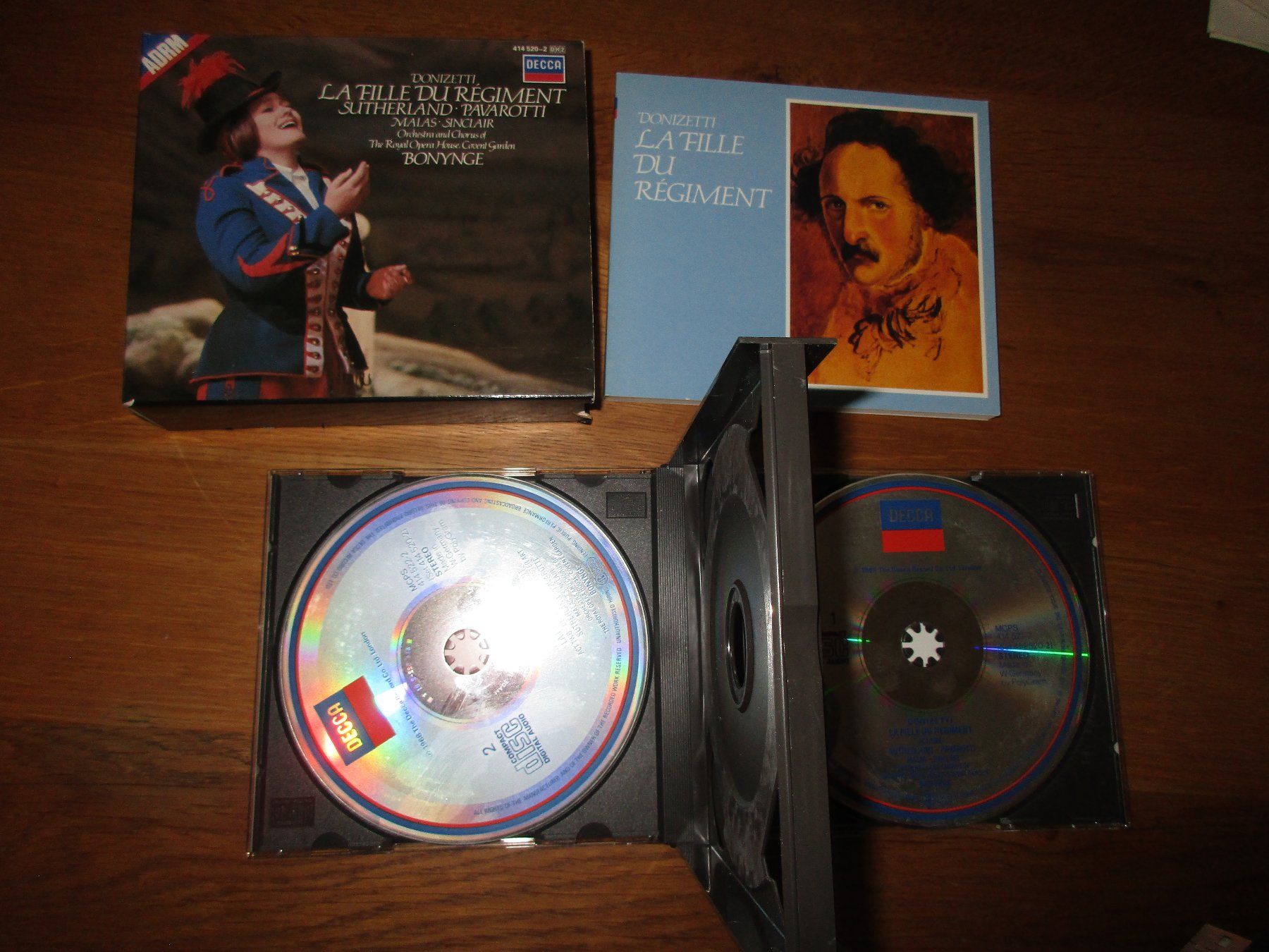 CD: Die Regimentstochter v. Donizetti – Usato da Niederwil AG venduto da Cembalo 1