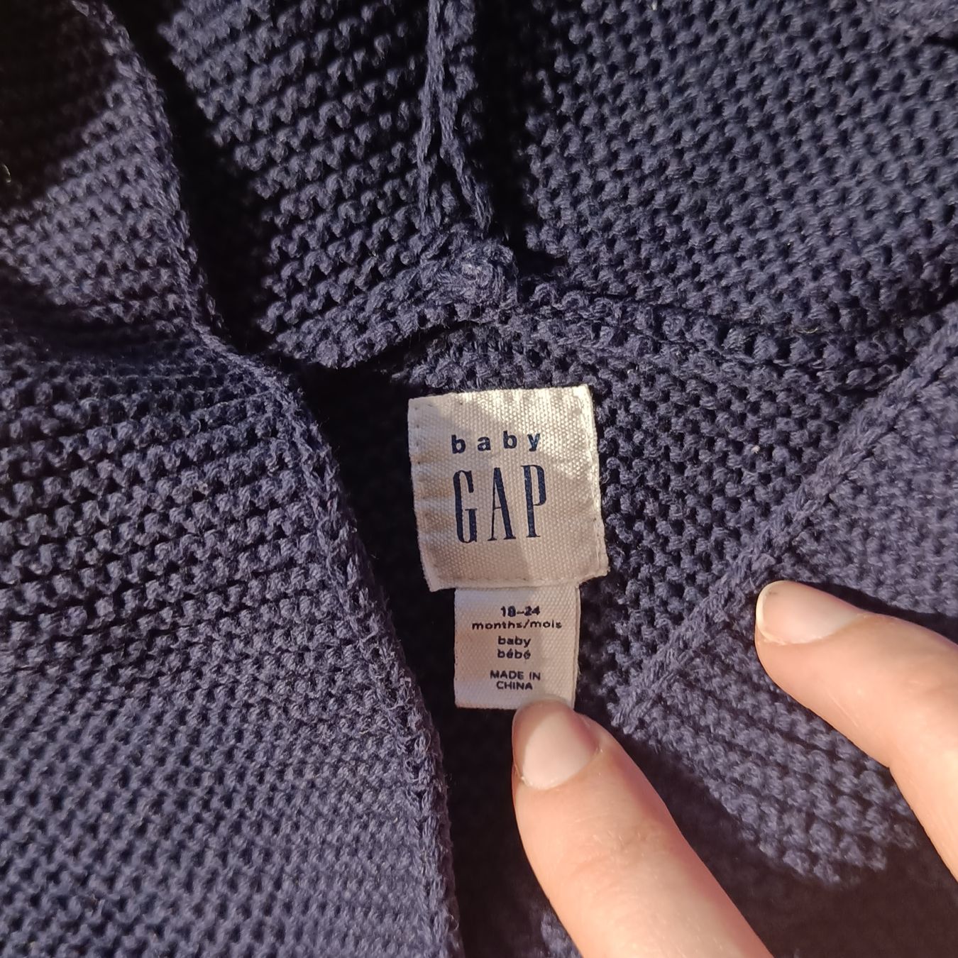 Gap Jacken & Mäntel: Strickjacke Grösse 92 Baby Gap – Gebraucht aus Jaberg von urig17. 1