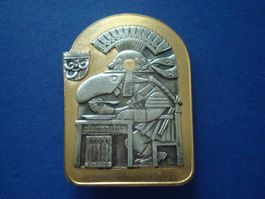 Plakette Gold 1957