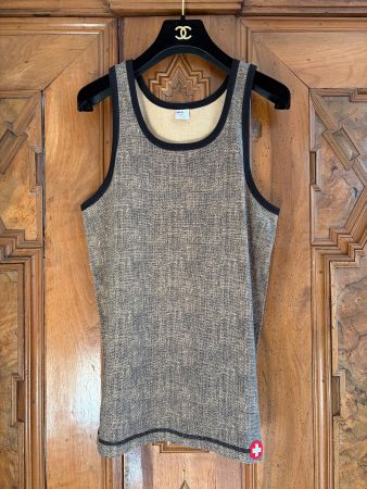 ISA BODYWEAR TANK TOP /Baumwolle Gr. M MADE IN SWITZERLAND