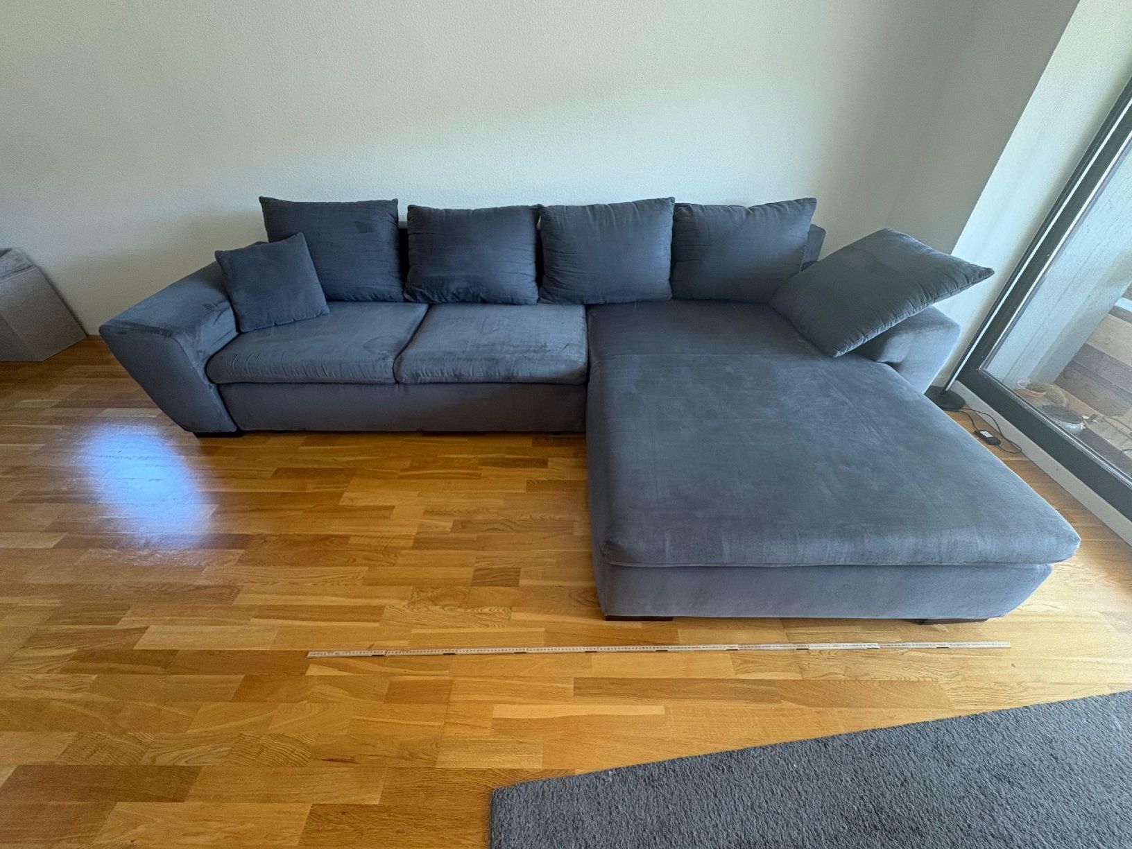 Divani: Gemütliches Ecksofa in Grau mit Schlaffunktion, Top Zustand – Usato da Winterthur venduto da rom_whb5 4
