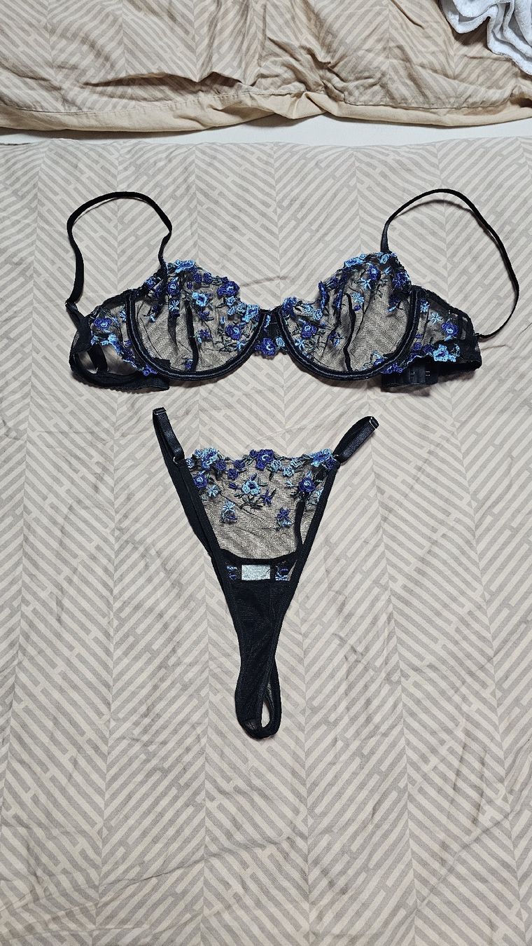 Altra biancheria intima: 3 BH- und String Sets – Nuovo (secondo la descrizione) da Wallbach venduto da ast_n7q9 4