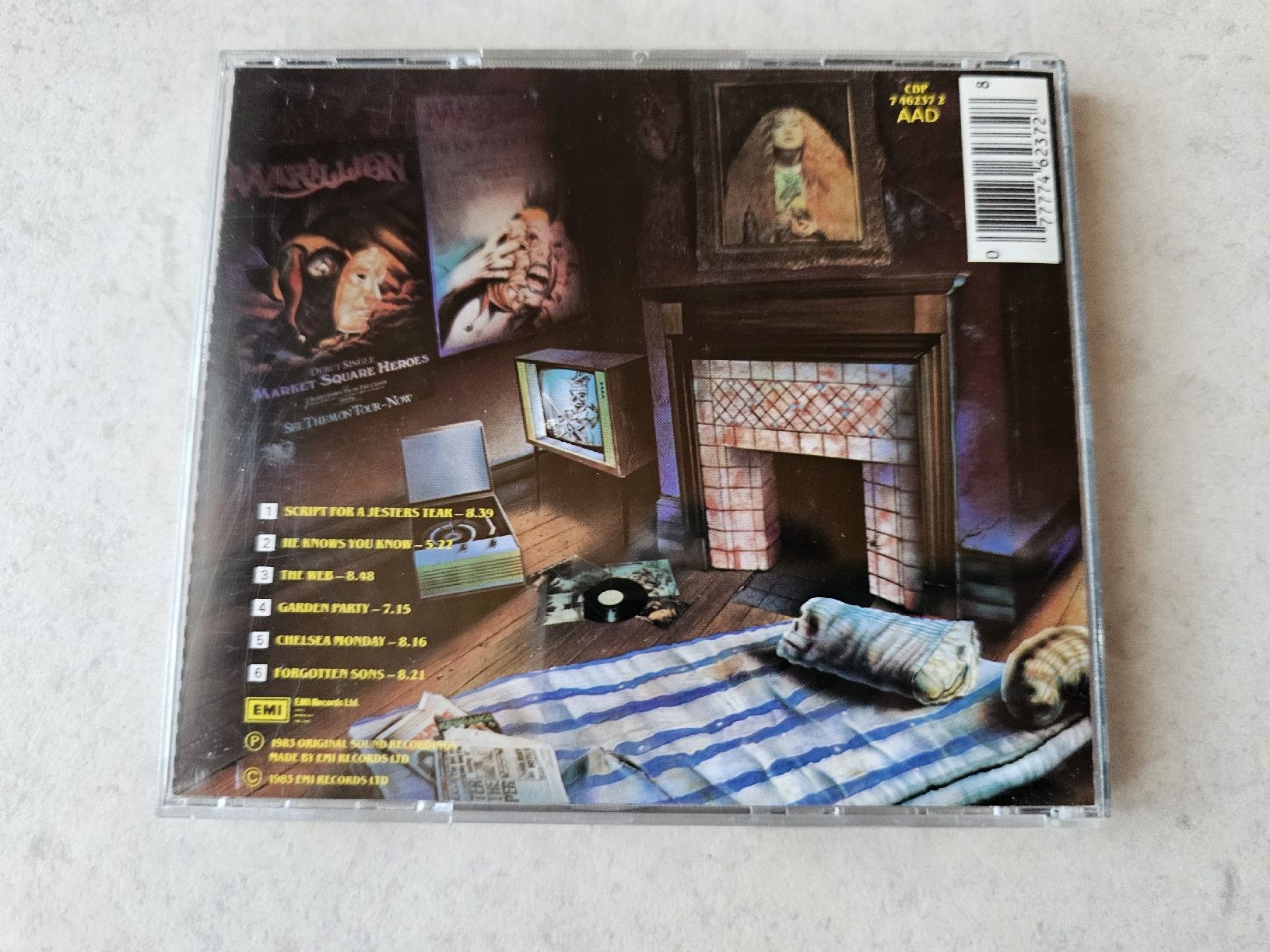 CD: Marillion  -  Script For A Jesters Tear – Usato da Schneisingen venduto da backstore24 1