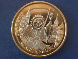 10 Franken Gedenkmünze 2014 "Gänseabhauet"
