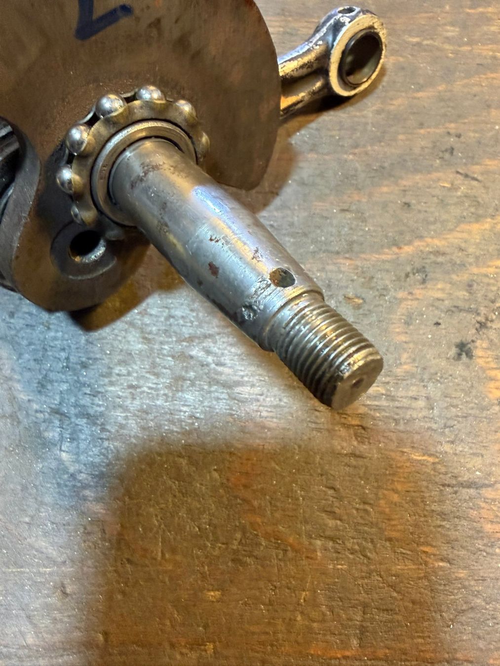 Sachs Parti ricambio per ciclomotori: Sachs 50/2 oder 50/3 Kurbelwelle Nr. 2 - Versand möglich – Usato da Hinwil venduto da Biketube 2
