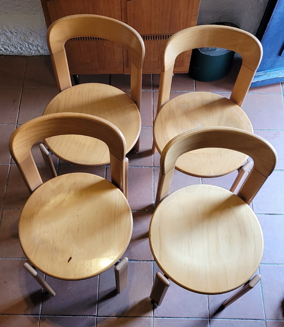 Dietiker Sedie: 4 Dietiker Stühle Bruno Rey – Usato da Hallau venduto da Budda0 1