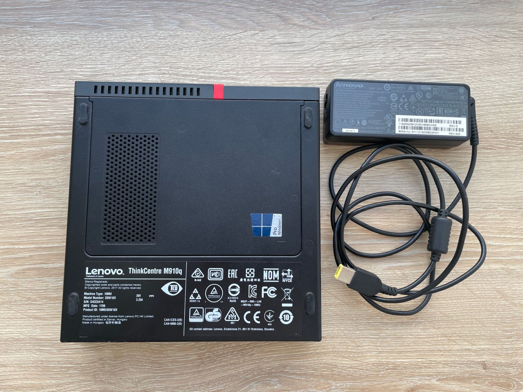 Lenovo M910q Tiny Mini-PC – Intel Core i5-6500T, 128GB SSD (Gebraucht ...