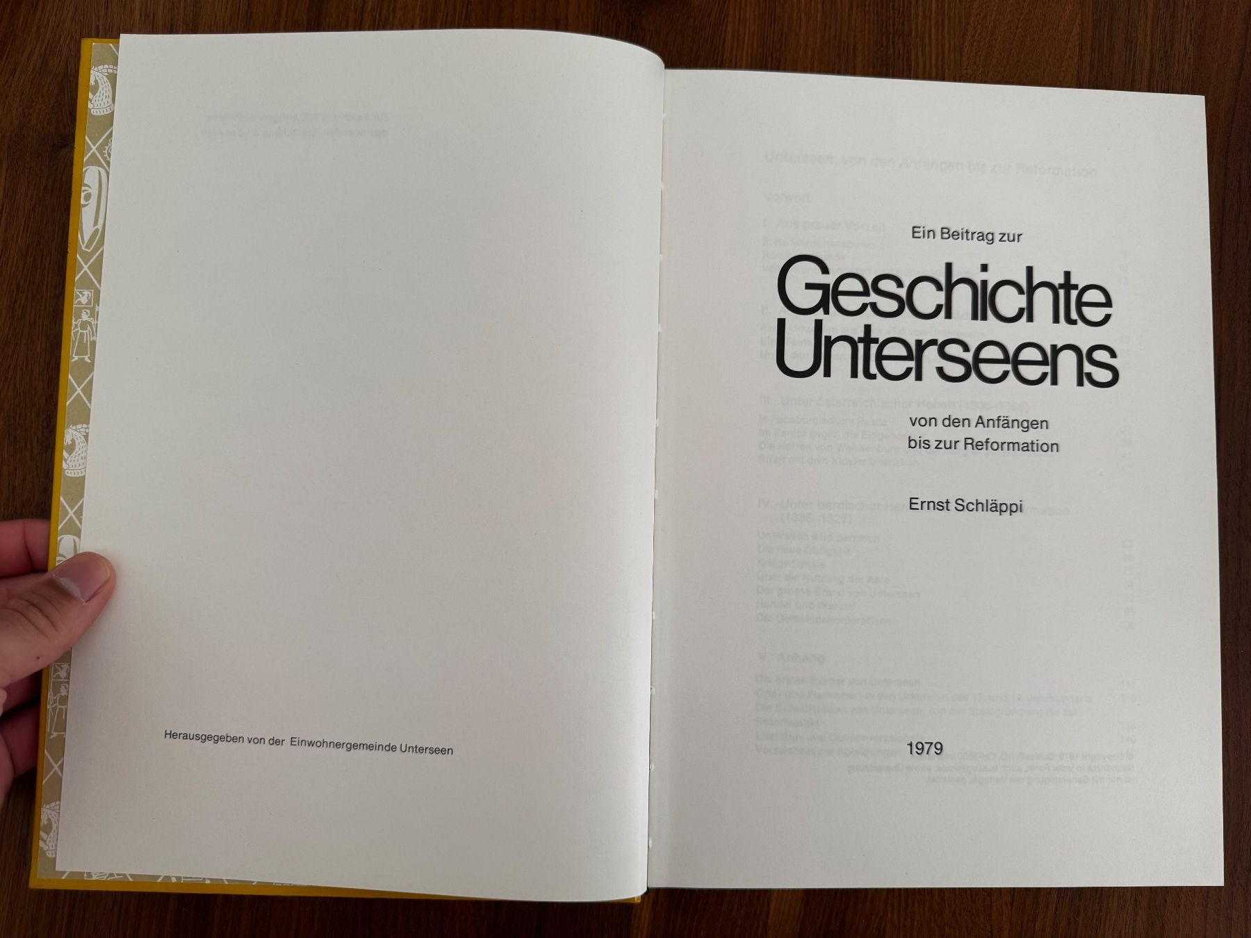 Bücher: Geschichte Unterseens - Ernst Schläppi - 1979 – Gebraucht aus Bern von Boox 1