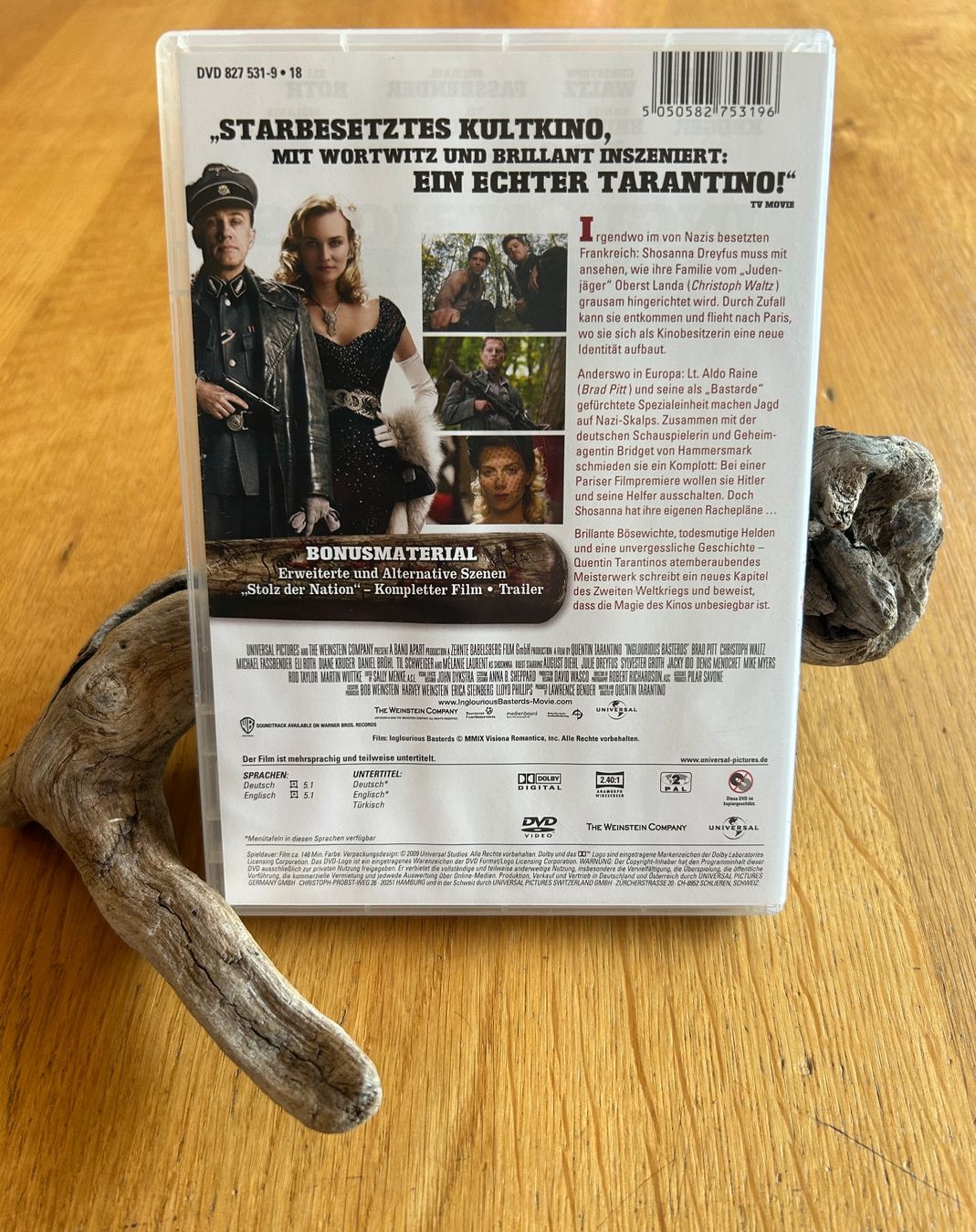 Alle DVDs: Inglourious Bastards (Brad Pitt) – Gebraucht aus Urnäsch von Winterzauber12 1