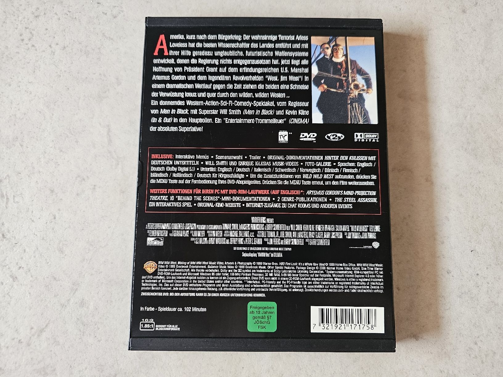 Tutti i DVDs: Wild Wild West – Usato da Schneisingen venduto da backstore24 1