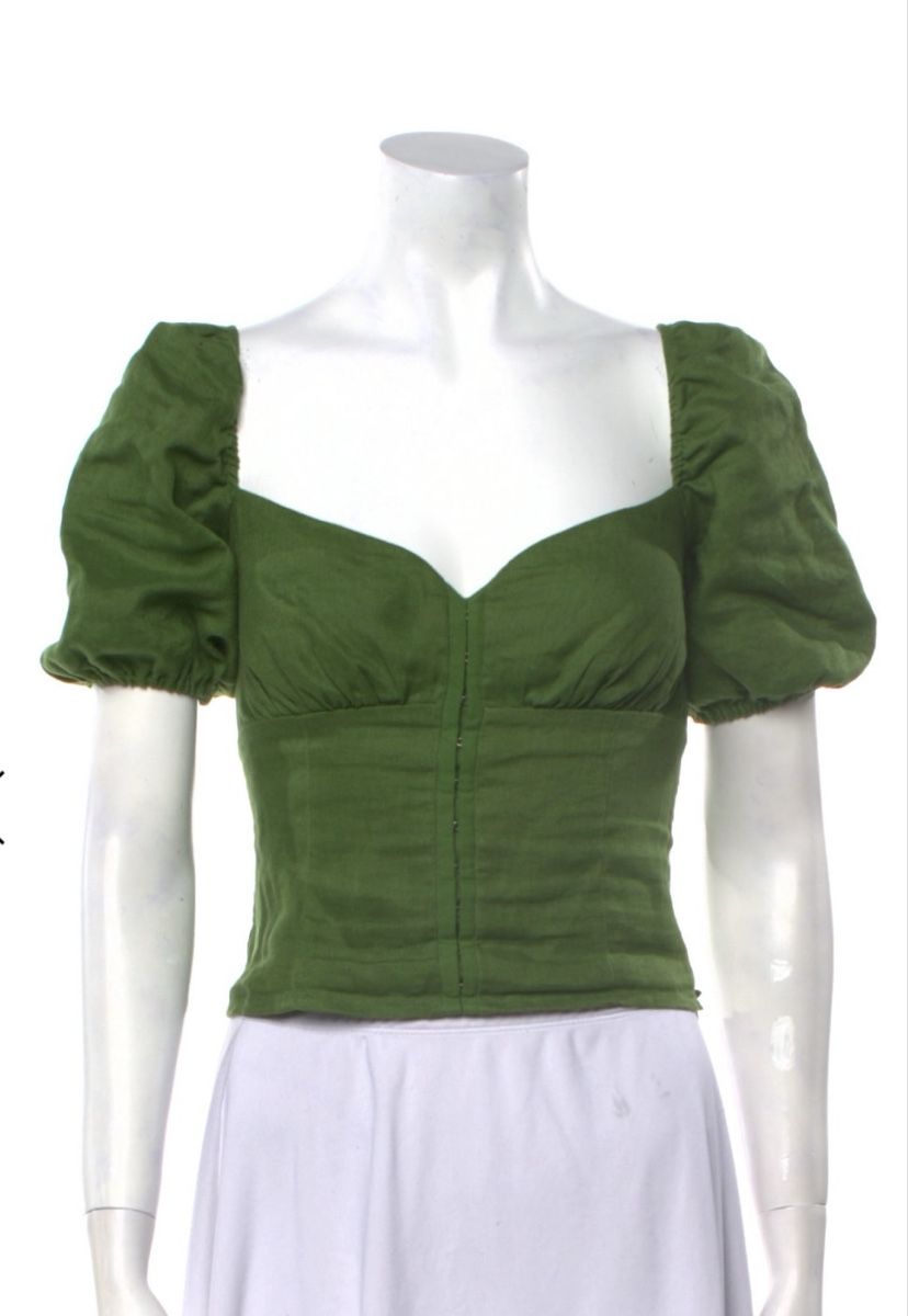 Reformation Blusen: reformation bluse grün – Gebraucht aus Winkel von Zimtguetzli
