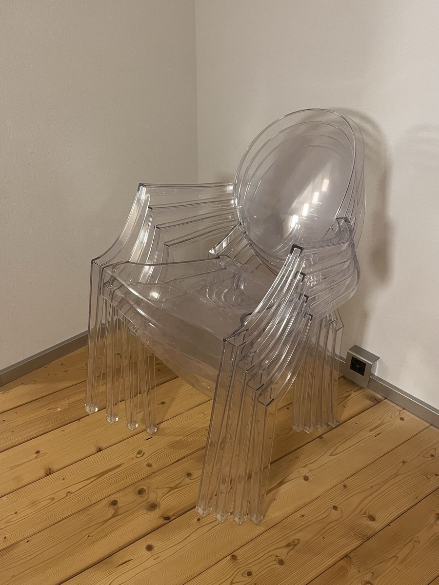 Kartell Stühle: Kartell 4 chaises transparentes – Gebraucht aus Conthey von guemae