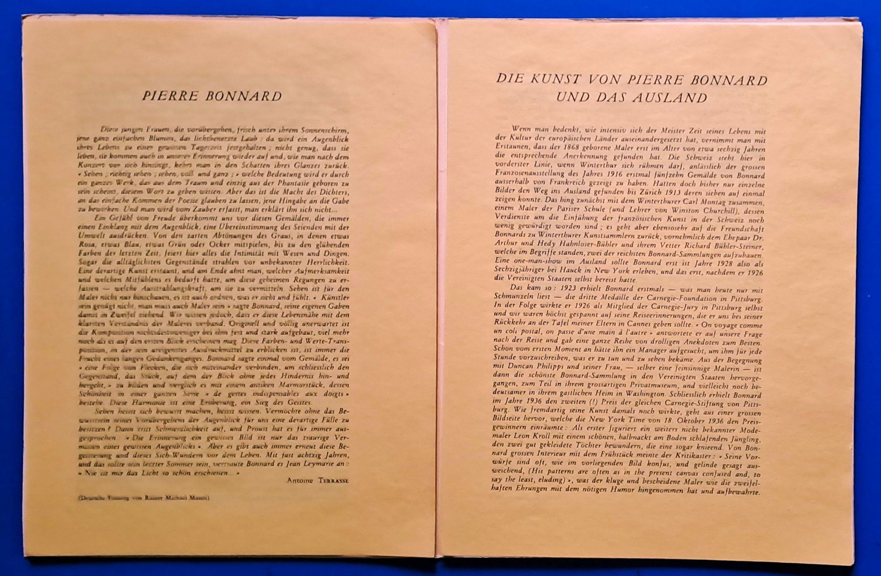 Libri: BONNARD  vollständiges Ex. SUITES No. 23 EA 1969 – Usato da Zürich venduto da archiphil 9