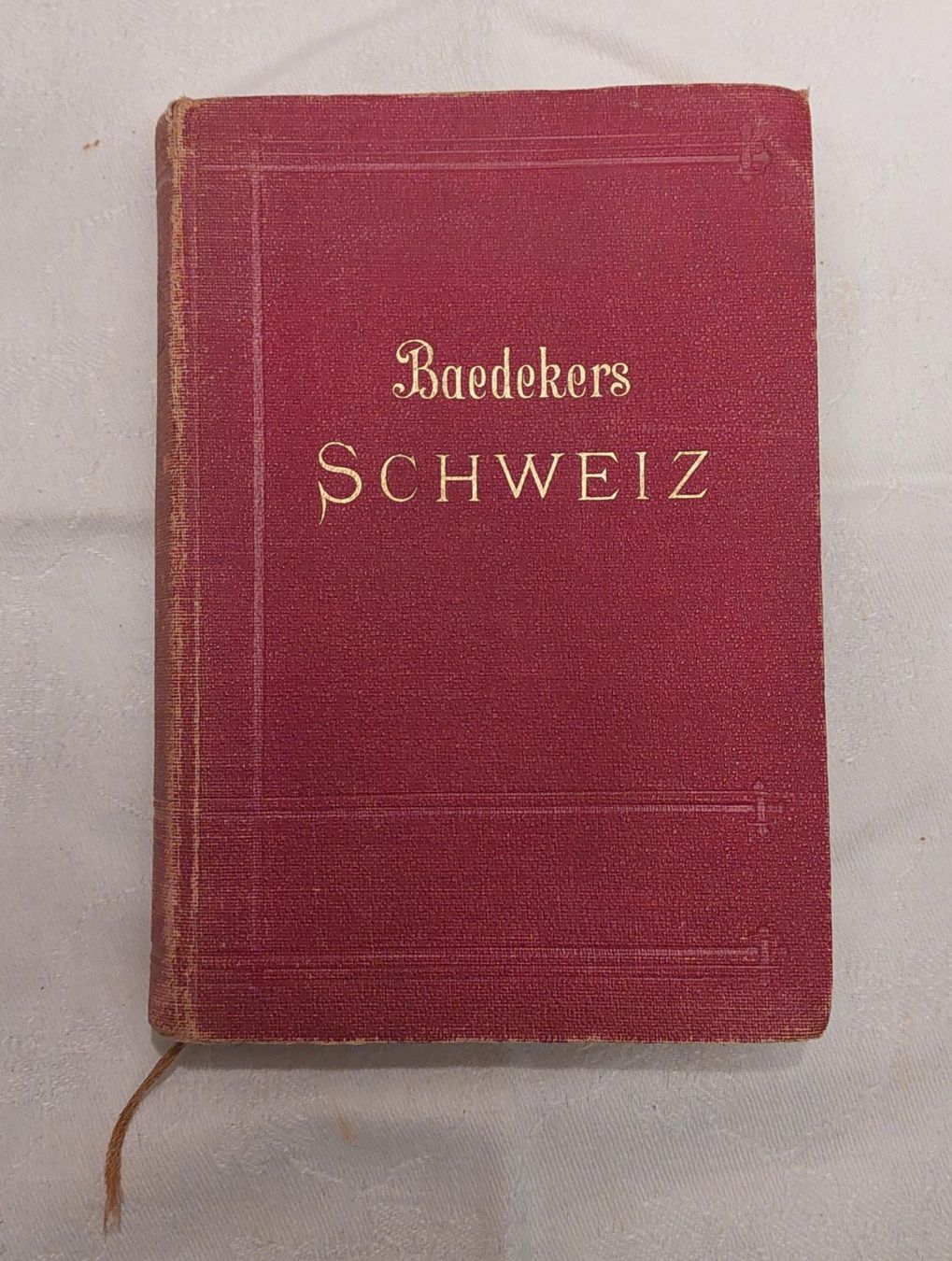 Bücher: DIE SCHWEIZ        KARL BAEDEKER LEIPZIG 1937 – Gebraucht aus Männedorf von hch_8fd9