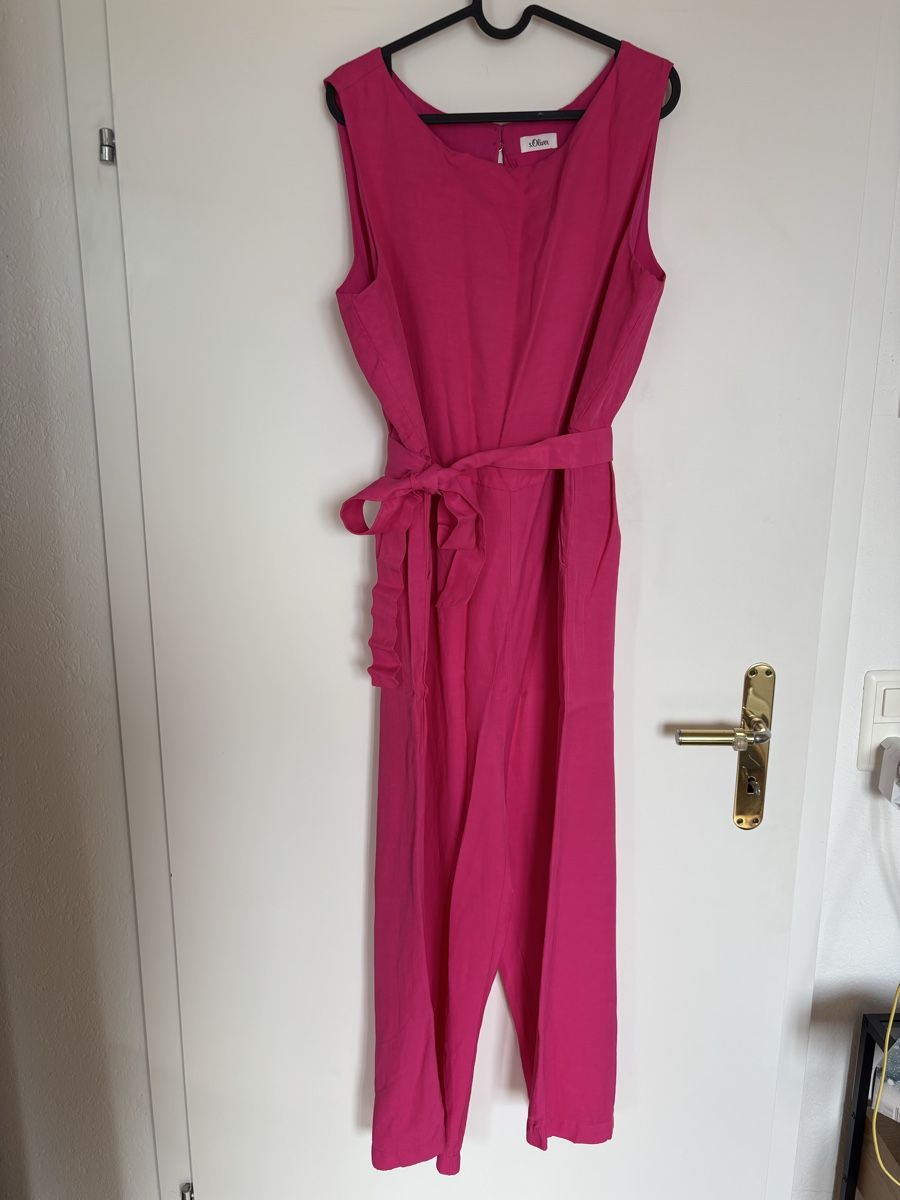 Tute: s.Oliver Jumpsuit pink ärmellos – Usato da Uetikon am See venduto da ansi2601 4