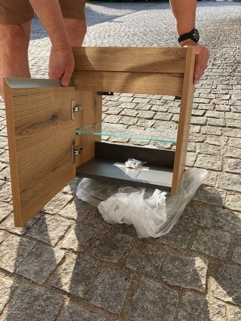 Lavabi & lavandini: Wandbecken inkl. Unterbau Alterna – Nuovo e nell'imballaggio originale da Gutenswil venduto da els_g8x2 3