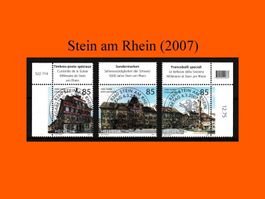 Vollstempel-Serie " Stein am Rhein (2007)
