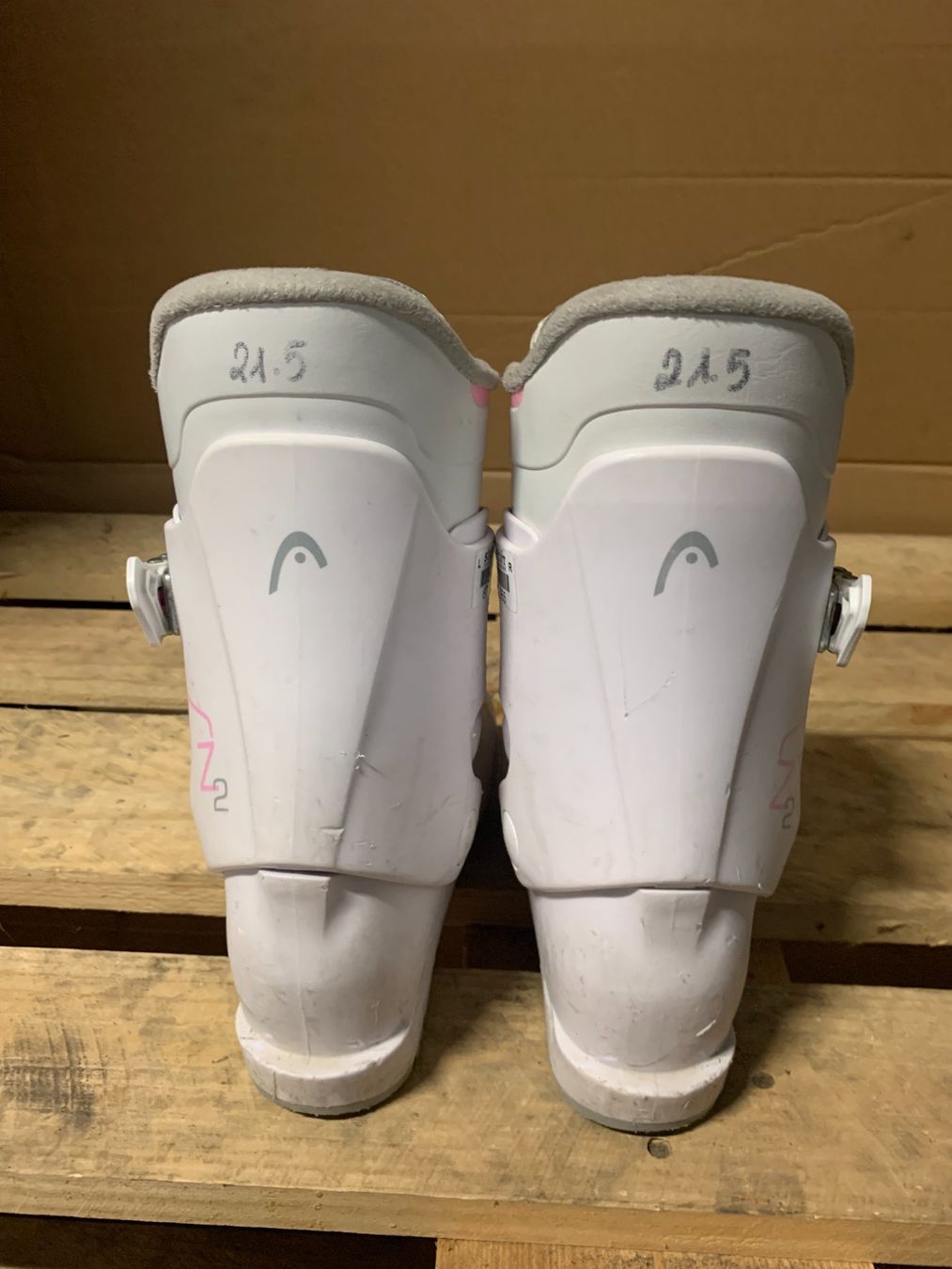 Head Chaussures garçon: Skischuhe, HEAD Z2, Grösse 34 – D'occasion à Schwarzsee par Sidecut 1