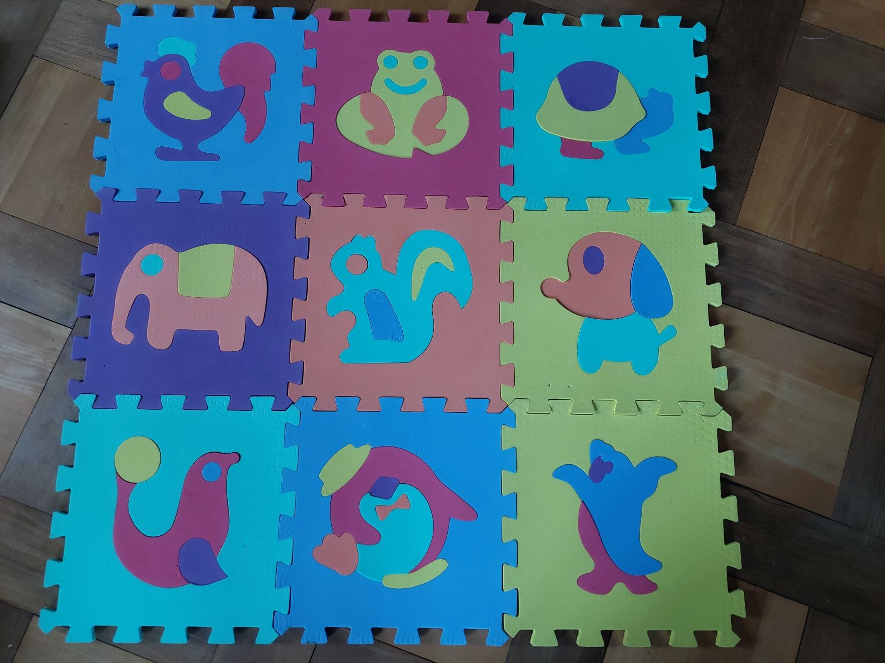 Tapis de jeu: Tier Puzzlematten / Bodenmatten / Sensorikmatten 9er-Set – D'occasion à Beckenried par Havacola 8