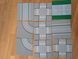 Lego Strassenplatten Set 9 Teile gebraucht