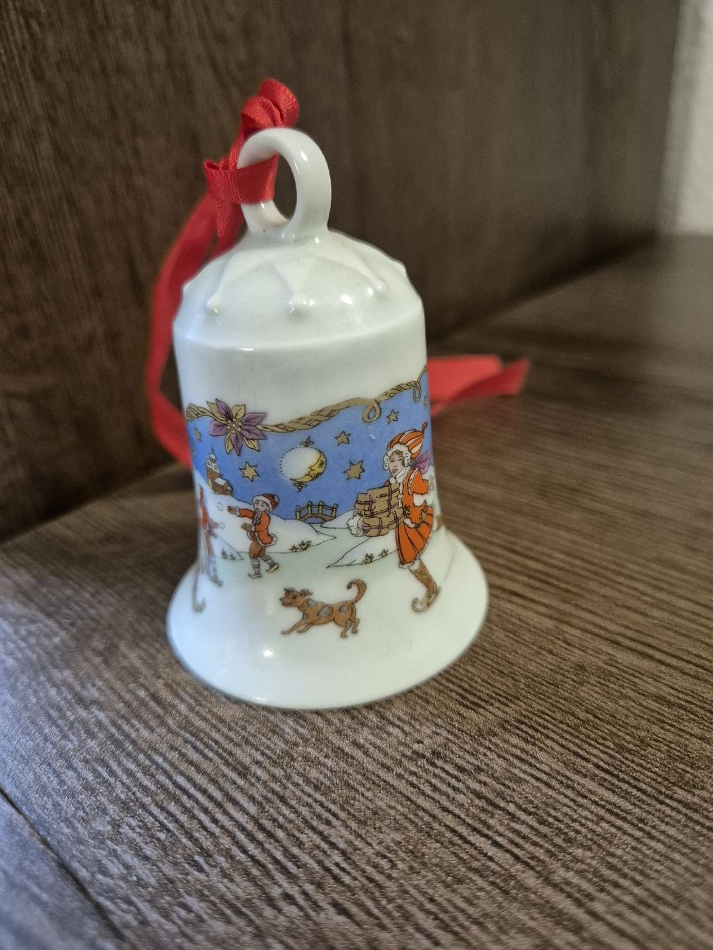 Hutschenreuther Campanacci mucche: Weihnachtsglocke Hutschenreuther 1990 – Usato da Eschlikon TG venduto da zuzanka80 4