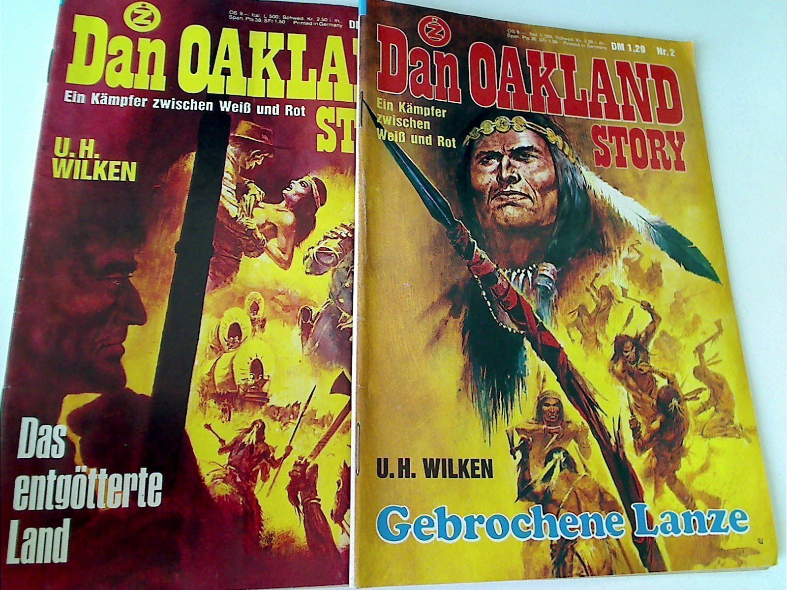Libri: Western:Dan Oakland – Usato da Siebnen venduto da Western-Roman
