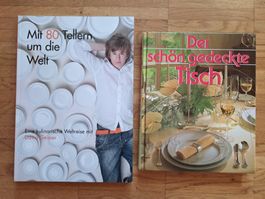 Mit 80 Tellern um die Welt + Der schön gedeckte Tisch
