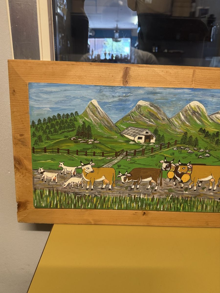 Gemälde: Original gemalte Bild  – Gebraucht aus Schlieren von Freundlich02 2