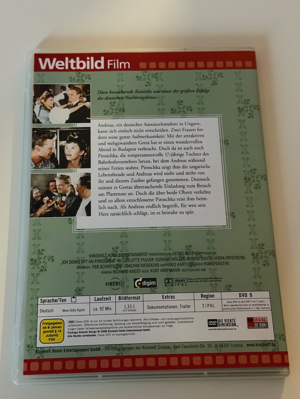 Alle DVDs: Ich denke oft an Piroschka, DVD – Gebraucht aus Altstätten SG von sheamus 1