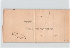 Brief von 1836 mit diversen STEMPELN - selten !!!