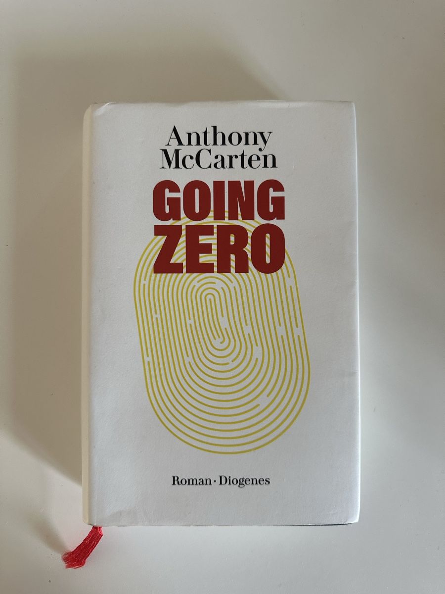 Bücher: Anthony McCarten - Going Zero – Gebraucht aus Bern von mom_d6hv